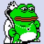  amphibian animated crown frog jewelry male mario_bros necklace nintendo pepe_the_frog solo unknown_artist video_games wart_(mario) 