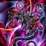  armor black_luster_soldier black_luster_soldier_envoy_of_the_beginning black_wings chaos_emperor_dragon_-_envoy_of_the_end chaos_end_ruler_-_ruler_of_the_beginning_and_the_end commentary_request dragon dragon_tail dragon_wings dual_wielding duel_monster eclipse energy_ball extra_eyes full_armor halberd holding knight long_hair looking_back malganis-lefay multiple_heads open_mouth pale_skin polearm red_eyes red_hair riding sharp_teeth tail teeth weapon wings yuu-gi-ou 