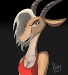  2016 antelope anthro canine disney female gazelle gazelle_(zootopia) mammal xplaysx_(artist) zootopia 