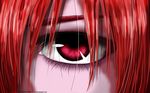  close elfen_lied lucy red_eyes redhead signed 