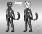  catsuit_(disambiguation) feline mammal model_sheet rubber tiger tobby_wolf white_tiger 