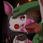  2016 animatronic anthro anthro_wolf canine digital_media_(artwork) fan_character fellatio female five_nights_at_freddy&#039;s five_nights_at_freddy&#039;s_2 jay_nightmare_wolf machine mammal mangle_(fnaf) nude oral robot sankisu sex video_games wolf 