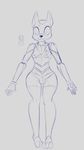  angelbreed anthro bulge canine clothing cybernetics cyborg dog girly machine male mammal volter_t._hound 