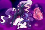  2016 all_fours anthro anthrofied blue_eyes breasts dickgirl dickgirl/female dickgirl_penetrating duo english_text equine eyeshadow female friendship_is_magic hair half-closed_eyes horn hugothetroll intersex intersex/female intersex_penetrating long_hair makeup mammal multicolored_hair my_little_pony nightmare_rarity_(idw) nude penetration penis rarity_(mlp) sex tail_grab text two_tone_hair unicorn vein 