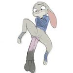  2016 animal_genitalia animal_penis anthro balls clothed clothing disney duo equine_penis female filthypally fur grey_fur judy_hopps lagomorph mammal penetration penis pussy rabbit sex zootopia 