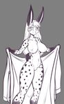  2016 anthro bathrobe breasts clothing feline female looking_at_viewer lynx mammal mature_female navel nipples nude pussy robe scorpdk sketch smile undressing 