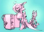  2_tails big_breasts bigdad breasts canid canine chiropteran clothing female fox fridge hair hair_over_eye legwear male mammal miles_prower multi_tail open_mouth rouge_the_bat socks sonic_(series) tired wings 