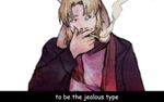  albinama asgore_dreemurr beard boss_monster caprine cigarette english_text facial_hair fur goat horn long_ears mammal simple_background text undertale video_games white_fur 