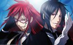  grell_sutcliff kuroshitsuji sebastian_michaelis tagme vector 