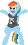  2016 alpha_channel blue_feathers blue_fur clothed clothing english_text equine feathered_wings feathers female feral friendship_is_magic fur hair mammal multicolored_hair my_little_pony open_mouth pegasus purple_eyes rainbow_dash_(mlp) shirt simple_background solo t-shirt text transparent_background wings zippysqrl 