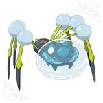  arachnid araquanid arthropod blue_eyes bubble nintendo official_art pok&eacute;mon six_legs spider video_games 