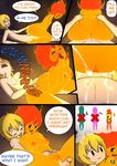  adventure_time big_butt blonde_hair blush breasts butt cartoon_network comic cubby_chambers cum cum_in_pussy cum_inside elemental english_text female finn_the_human fire flame_princess hair human male male/female mammal nipples not_furry open_mouth penetration penis pussy sex text vaginal vaginal_penetration 