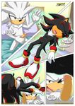  anthro bbmbbf bed bedroom comic duo erection fur hedgehog magic male male/male mammal masturbation mobius_unleashed open_mouth palcomix penis shadow_the_hedgehog silver_the_hedgehog sleeping sonic_(series) text 