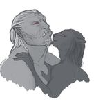  elder feline humanoid khajiit licking male mammal orc scrolls the_elder_scrolls tongue tongue_out video_games 