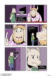  asgore_dreemurr asriel_dreemurr boss_monster comic male muskie tolok undertale video_games 