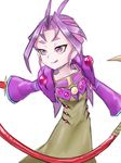  1boy eyebrows multicolored_hair pink_eyebrows pink_hair purple_hair solo violet_poison_magician violet_poison_magician_(cosplay) whip yu-gi-oh! yuu-gi-ou_arc-v yuuri_(yuu-gi-ou_arc-v) 