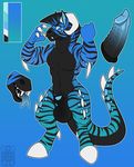  2016 4_fingers abs animal_genitalia anthro barbed_penis biceps black_fur black_hair black_stripes black_tail blue_background blue_eyes blue_fur blue_hair blue_penis blue_tail blue_theme blue_tongue claws color_swatch digital_media_(artwork) dragon equine erection fangs forked_tongue front_view fur hair hooves horn hybrid long_tail looking_at_viewer male mammal model_sheet mohawk multicolored_fur multicolored_hair muscular muscular_male muzz nude open_mouth pecs penis penis_tip pose sheath simple_background smile solo spikes standing striped_fur striped_tail stripes teeth tongue tongue_out two_tone_fur two_tone_hair two_tone_tail watermark white_horn zebra 