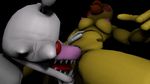  armpits breasts cunnilingus female female/female fingering five_nights_at_freddy&#039;s five_nights_at_freddy&#039;s_2 mangle_(fnaf) nude oral sex toy_chica_(fnaf) toy_foxy_(fnaf) vaginal video_games 