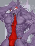  abs anthro armpit_hair armpits bulge canine captainjohkid clothed clothing colored flakjacket0204 fundoshi grey_background japanese_clothing japanese_text looking_at_viewer male mammal muscular pecs simple_background solo teasing text translation_request underwear wolf 