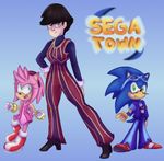  2016 amy_rose bayonetta itoruna mammal smile sonic_(series) video_games 