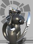  3d_(artwork) android angela-45 anthro cyber_dragon digital_media_(artwork) dragon female idsaybucketsofart latex_skin machine reptile robot scalie solo 