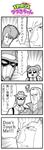  3boys 4koma :3 ahmos_gale aoki_ryuusei_spt_layzner asuka_eiji bkub comic emphasis_lines english fedora greyscale hat highres ip_police_tsuduki_chan monochrome multiple_boys necktie saigo_(bkub) simple_background stitched sweatdrop third-party_edit translated tsuduki-chan 