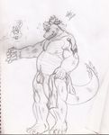  belly big_(disambiguation) dragon lok_the_dragon manly musclegut overweight slightly_chubby vanshart 