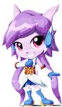  2016 alpha_channel anthro boots chibi clothed clothing dragon female footwear freedom_planet freedom_planet_2 gloves goshaag hair long_hair mammal purple_hair sash_lilac simple_background smile solo transparent_background video_games 