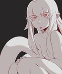  :p ad-6-0001a alien animated animated_gif commentary english_commentary grey_background hushabye long_hair looking_at_viewer monster_girl nude pointy_ears project_a.d.a. red_eyes simple_background solo tail tongue tongue_out veins white_hair white_skin 