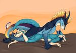  anal anal_penetration anthro blue_fur blusky blusky_halley digital_media_(artwork) dragon fur gay_sergal hair halley male male/male neverneverland nude penetrarion penetration scalie sergal sex simple_background size_difference tail_ring teryx_commodore white_fur 