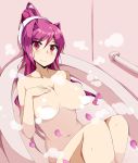  bathtub censored convenient_censoring nude olly_(ollycrescent) petals petals_on_liquid steam steam_censor tagme under_night_in-birth yuzuriha_(under_night_in-birth) 