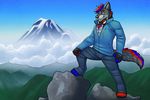  canine clothing coat dog husky male mammal mountain pants pewin solo tsaiwolf 