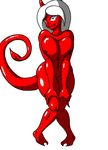  big_breasts breasts demon female red_skin xscar10 