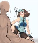  1girl ace_trainer_(pokemon) brown_hair cum cum_in_pussy hetero ishibori_eregomos npc_trainer pokemon pokemon_(game) pokemon_sm sex solo_focus translation_request vaginal 