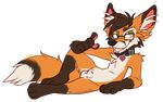  ailuranthropy canine chibi collar fox mammal nude penis pose ramaelfox 