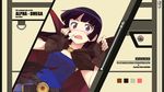  alpha_omega alpha_omega_(cosplay) bangs black_hair blunt_bangs blush cape cosplay fingerless_gloves furukawa_hideki gloves gokou_ruri highres hime_cut hoshikuzu_witch_meruru mole mole_under_eye ore_no_imouto_ga_konna_ni_kawaii_wake_ga_nai purple_eyes solo 