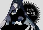  37k bad_id bad_pixiv_id blue_eyes blue_hair bow dress gothic_lolita hair_bow lolita_fashion long_hair panty_&amp;_stocking_with_garterbelt solo stocking_(psg) 