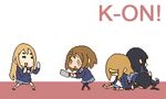  akiyama_mio chibi closed_eyes fighting_stance hirasawa_yui k-on! knife kotobuki_tsumugi multiple_girls nakano_azusa o_o pantyhose pixel_art smile tainaka_ritsu tears uncoco yandere 