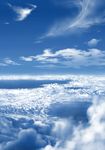  blue cloud day no_humans ocean original scenery sennotane sky 