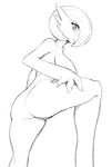  anus big_breasts blush breasts butt female gardevoir humanoid jadf looking_at_viewer nintendo pok&eacute;mon pussy sketch solo video_games 