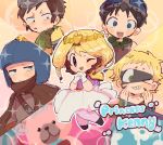  5boys black_hair blonde_hair blue_eyes brown_hair cape craig_tucker crutch dress gloves hat helmet jimmy_valmer kenny_mccormick long_hair male_focus multiple_boys nojiko_(natumag) open_mouth short_hair smile south_park south_park:_the_stick_of_truth spiked_hair stan_marsh trap tweek_tweak 