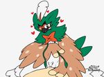  &lt;3 anthro avian bird brown_feathers decidueye feathers female flat_chested flora_fauna hood looking_at_viewer male markings nintendo orange_markings owl penis plant pok&eacute;mon pussy sex silvera smile thekatdragon49 video_games wings 