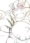  abs anthro close-up erect_nipples feline fleshlight_panter_(hatake) hatake huge_muscles invalid_tag looking_at_viewer male mammal muscular nipple_piercing nipples pecs piercing pocky sketch thight_clothing wrestler wrestling_mask 