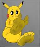  &lt;3 2016 3_toes 3ds digital_media_(artwork) dirty_soles dml26 feet female foot_fetish foot_focus fur mammal nintendo paws pikachu pok&eacute;mon simple_background smile soles toes video_games 