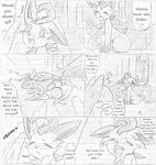  &lt;3 ambiguous_gender angry atlas_(artist) blush comic drooling eeveelution english_text espeon eyes_closed feral glaceon greyscale happy hi_res leafeon monochrome nintendo open_mouth pencil_(artwork) pok&eacute;mon punch quilava saliva shocked sketch text traditional_media_(artwork) translated umbreon vaporeon video_games 