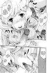  &lt;3 anthro big_breasts black_and_white blush breasts canine clothed clothing comic dog doujinshi english_text eyelashes fangs female fully_clothed fur hair hi_res huge_breasts human kemono licking looking_at_viewer male male/female mammal monochrome open_mouth oral penis penis_lick romantic_couple saliva sex snout text tongue tongue_out unknown_artist 