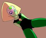  alien ambiguous_gender angeliccmadness_(artist) cartoon_network gem_(species) looking_at_viewer not_furry peridot_(steven_universe) simple_background solo steven_universe 