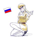  artist_request blue_eyes hat long_hair military military_uniform original russia russian_empire uniform world_war_i 