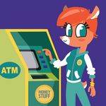  animated anthro atm clothed clothing doe_the_deer english_text female flat_colors fully_clothed looking_at_viewer money nationwide official_art smile solo standing text unknown_artist 