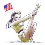  america artist_request hat high_heels military military_uniform original solo uniform world_war_i 